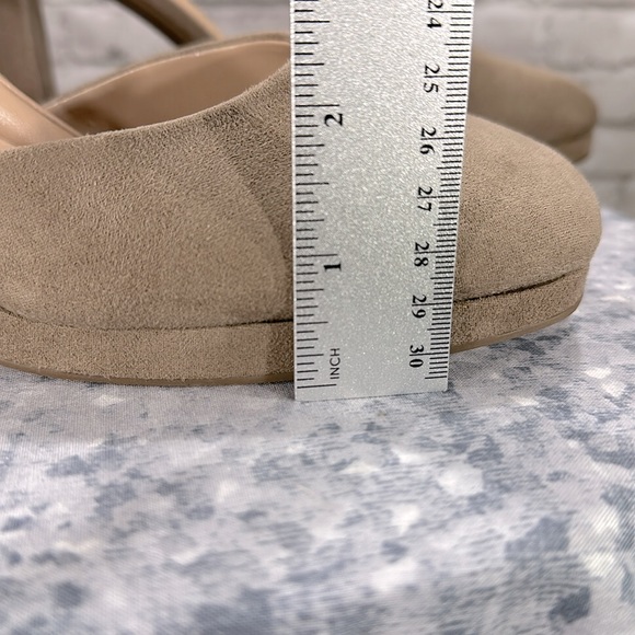 Kelly & Katie Elmonie Taupe Square Toe 3.5” Heel Dress Shoes WMS 10M✨NWOT✨ - Picture 9 of 11